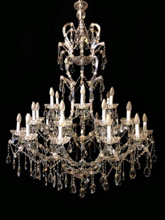 Lustre Cristal K9 27 lmpadas