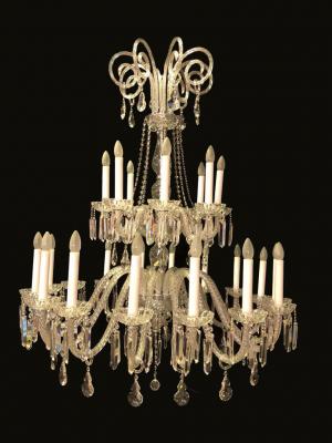 Lustre Cristal K9 24 lmpadas