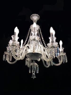 Lustre Cristal K9 12 lmpadas