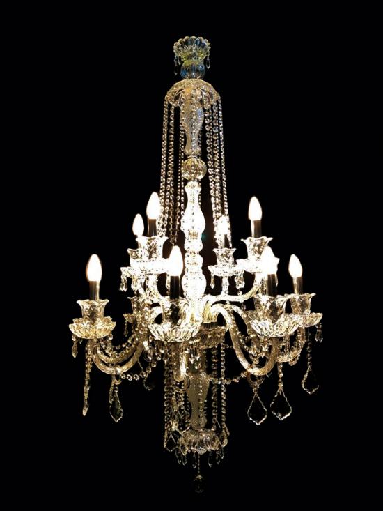 Lustre Cristal K9 12 l�mpadas